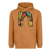 Meerkat farm life alphabet lowercase letters n Heavyweight Hoodie - BundleAndBundleShop