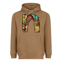 Toasted Coconut farm life alphabet lowercase letters n Heavyweight Hoodie - BundleAndBundleShop