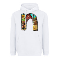 White farm life alphabet lowercase letters n Heavyweight Hoodie - BundleAndBundleShop