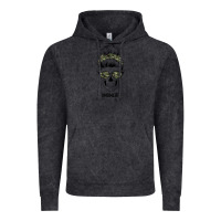 Vintage Black Camouflage Pattern Mom Skull Vintage Hoodie - Bettercallsaul