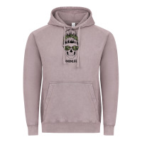 Vintage Zinc Camouflage Pattern Mom Skull Vintage Hoodie - Bettercallsaul