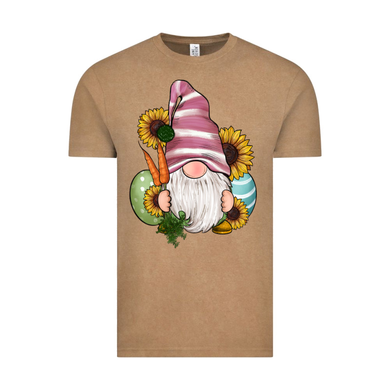 Easter Gnomes Egg Carrot Sunflowers Vintage Tee by RanaPortraitStore | Teevron