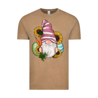 Vintage Coffee easter gnomes egg carrot sunflowers Vintage Tee - RanaPortraitStore