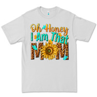 Dove Grey oh honey i am that mom Premium Tee - NancyCooperArtShop