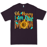 Plum oh honey i am that mom Premium Tee - NancyCooperArtShop