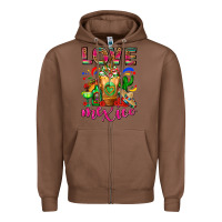 Chestnut Love Mexico Cold Drink Frappe Zipper Hoodie - FaDigitalArtStudio