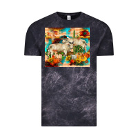 Cloud Black fall charolais bulls Vintage Tee - RanaPortraitStore
