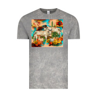 Cloud Rock fall charolais bulls Vintage Tee - RanaPortraitStore