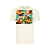 Vintage Arctic fall charolais bulls Vintage Tee - RanaPortraitStore