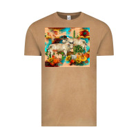 Vintage Camel fall charolais bulls Vintage Tee - RanaPortraitStore