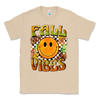 Mushroom fall vibes smiley face Classic Tee - BarkalooDesign