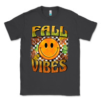Smoke fall vibes smiley face Classic Tee - BarkalooDesign