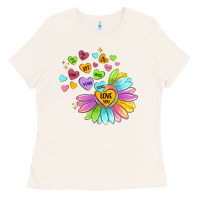 Bone sunflower love hugs Ladies Tee - MaliasSmallBusiness