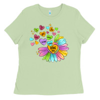 Matcha sunflower love hugs Ladies Tee - MaliasSmallBusiness