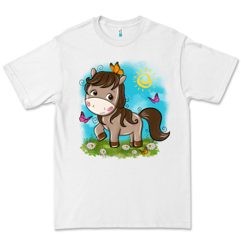 Little Cute Horse Premium Tee by NancyCooperArtShop | Teevron