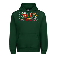Forest Green Christmas jolly nurse Urban Hoodie - Artiststas