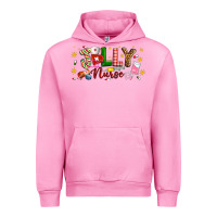 Fuchsia Pink Christmas jolly nurse Urban Hoodie - Artiststas