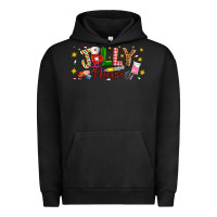 Pigment Black Christmas jolly nurse Urban Hoodie - Artiststas