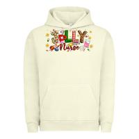 Pigment Pistachio Christmas jolly nurse Urban Hoodie - Artiststas