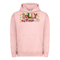 Pigment Salmon Christmas jolly nurse Urban Hoodie - Artiststas