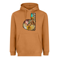 Meerkat farm life alphabet lowercase letters d Heavyweight Hoodie - BundleAndBundleShop