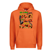 Carrot Say it now! say it loud! i'm black and i'm proud Premium Hoodie - FaDigitalArtStudio