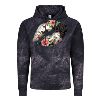 Cloud Black Cowhide And Flowers Lips Vintage Hoodie - Bettercallsaul