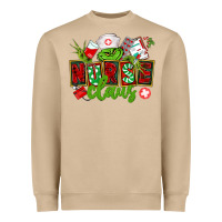 Mushroom nurse claus christmas Heavyweight Sweatshirt - CowGirlArtShop