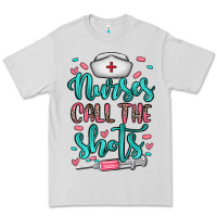 Dove Grey nurses call the shots Premium Tee - NancyCooperArtShop