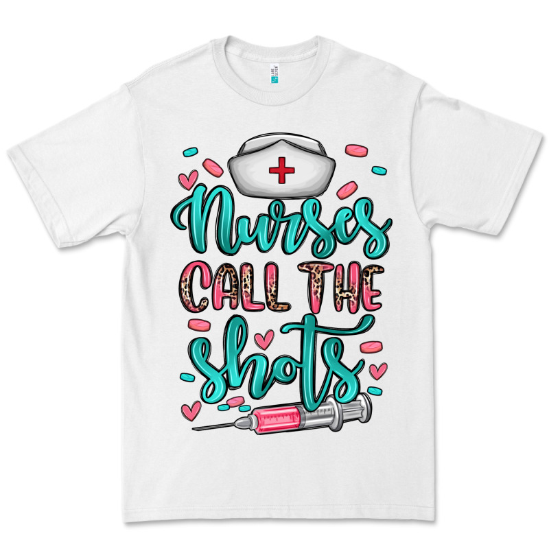 Nurses Call The Shots Premium Tee by NancyCooperArtShop | Teevron
