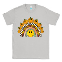 Moon Dust fall smiley face groovy rainbow Classic Tee - BarkalooDesign