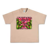 Burro valentine's day cactus background Urban Heavy Tee - JahusDesignShop