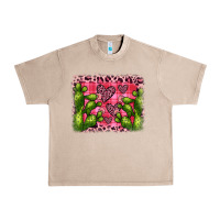 French Oak valentine's day cactus background Urban Heavy Tee - JahusDesignShop