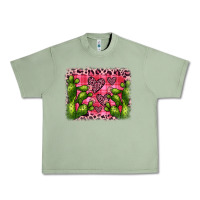 Oil Green valentine's day cactus background Urban Heavy Tee - JahusDesignShop