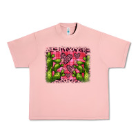 Salmon valentine's day cactus background Urban Heavy Tee - JahusDesignShop