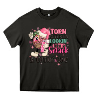 Asphalt torn between lookin' like a snack and eatin' one Heavy Core Tee - MaliasSmallBusiness