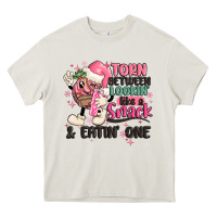 Cream torn between lookin' like a snack and eatin' one Heavy Core Tee - MaliasSmallBusiness