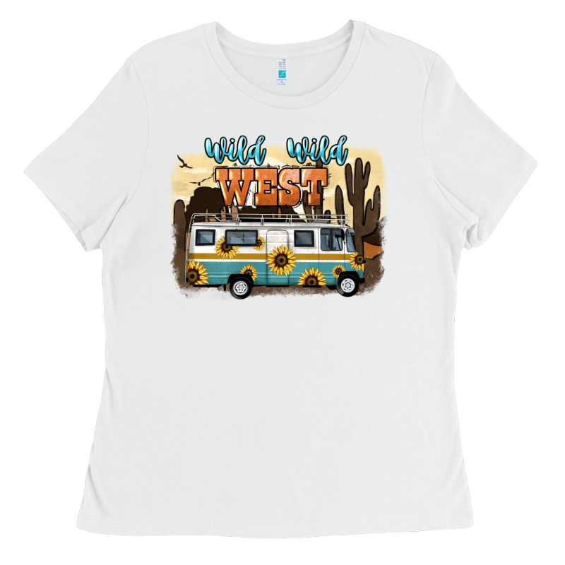 Wild Wild West Ladies Tee by NancyCooperArtShop | Teevron