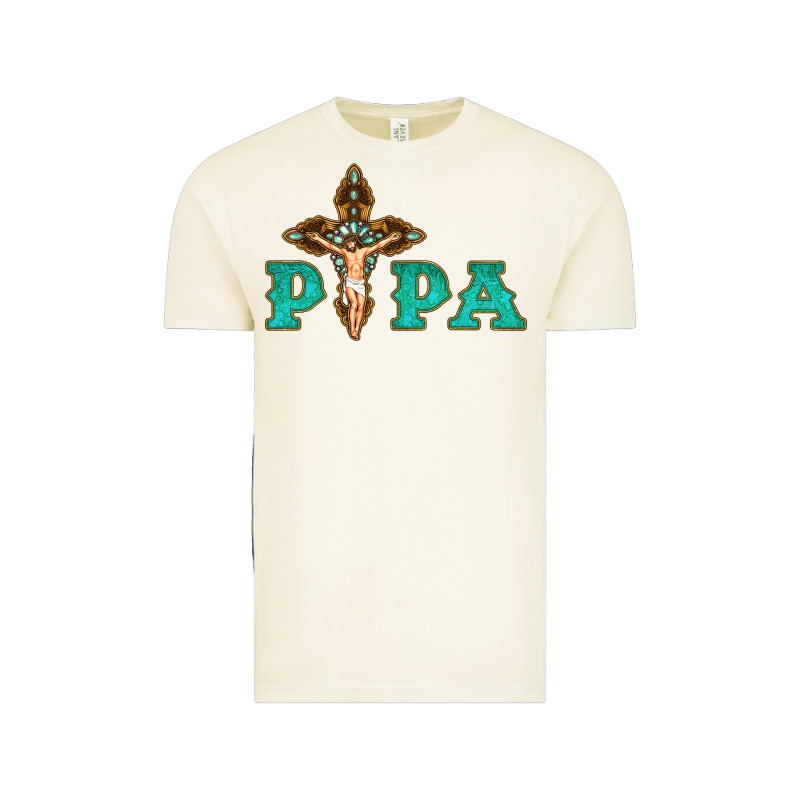 Papa Jesus With Cross Vintage Tee by Bettercallsaul | Teevron