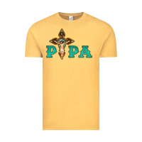 Vintage Mustard Papa Jesus with Cross Vintage Tee - Bettercallsaul
