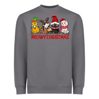 Storm meowy christmas Heavyweight Sweatshirt - CowGirlArtShop