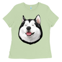 Matcha Husky Ladies Tee - Jasminsmagicworld