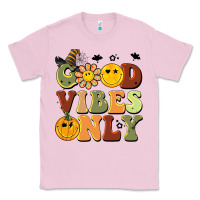 Bubblegum Pink halloween good vibes only Classic Tee - BarkalooDesign