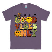 Lavender halloween good vibes only Classic Tee - BarkalooDesign