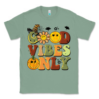 Sage halloween good vibes only Classic Tee - BarkalooDesign