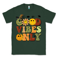 Sports Green halloween good vibes only Classic Tee - BarkalooDesign
