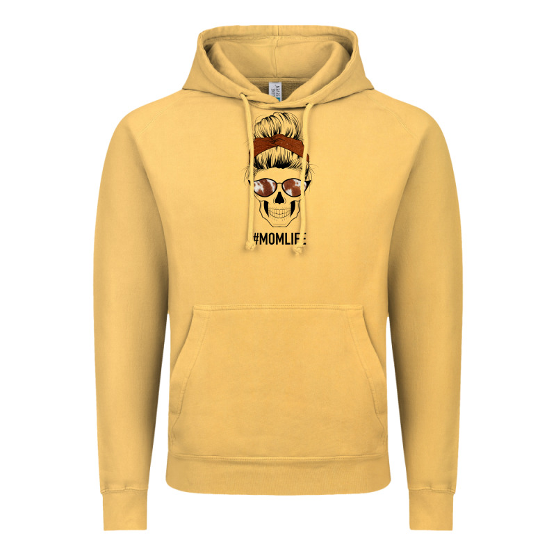 Western Brown Glitter Cowhide Patterned Mom Skull Vintage Hoodie by Bettercallsaul | Teevron