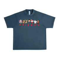 Midnight Navy Friends Urban Heavy Tee - Bettercallsaul