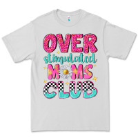 Dove Grey over stimulated moms club Premium Tee - NancyCooperArtShop
