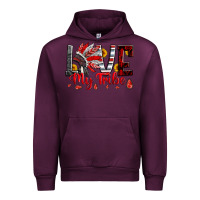 Mauve Wine red black grey white love my tribe indian headdres Urban Hoodie - Artiststas